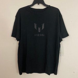 Messi Tonal Logo Cotton Crew T-shirt XL